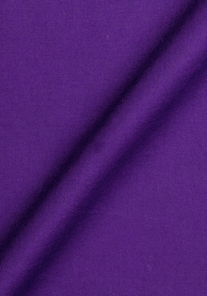 Deep Purple Poplin Stretch