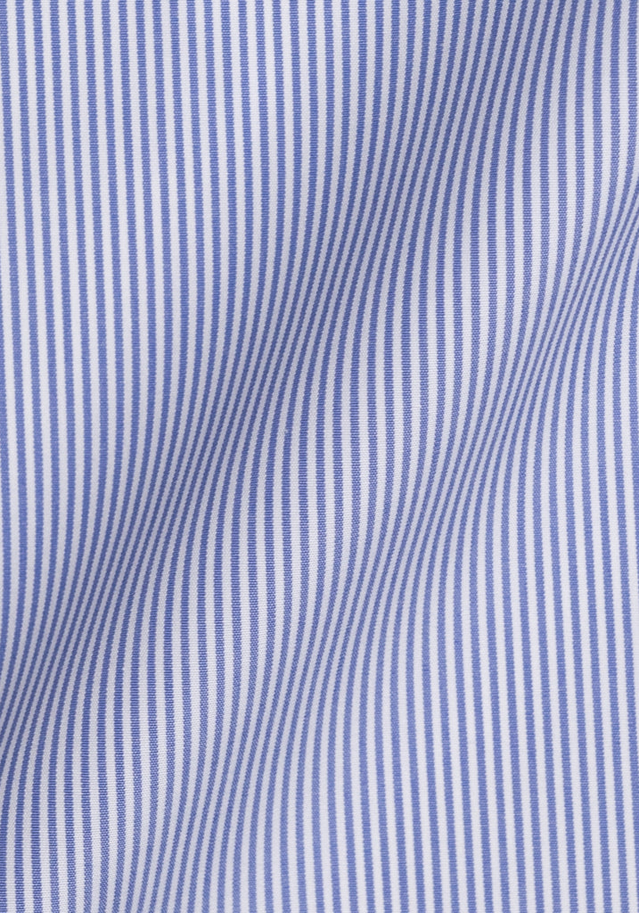 Egyptian Lavender Narrow Stripes Shirt - Wrinkle Resistant