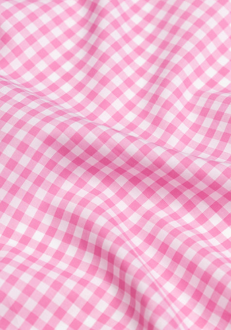 Egyptian Pink Gingham Wrinkle-Resistant
