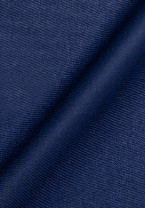 FINE NAVY BLUE TWILL STRETCH