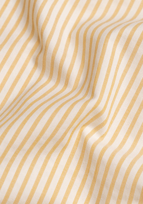 Light Mustard Seersucker Stripes