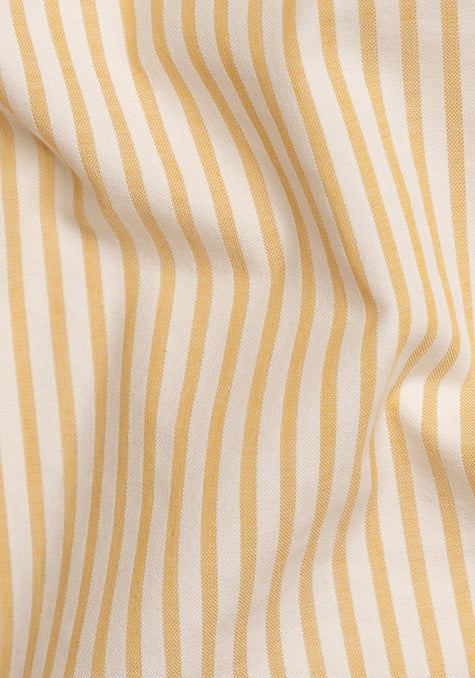 Light Mustard Seersucker Stripes