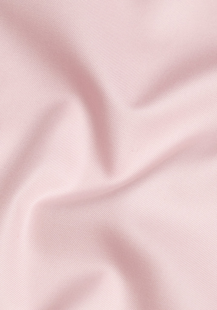 Pink Twill Pima Cotton - Wrinkle Resistant