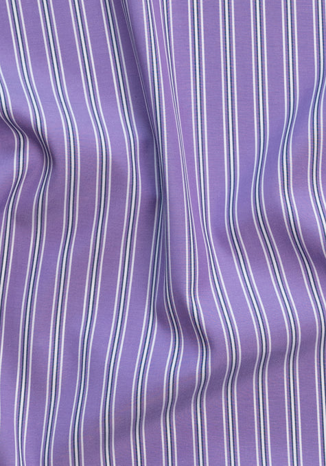 Purple Blue Wide Stripes