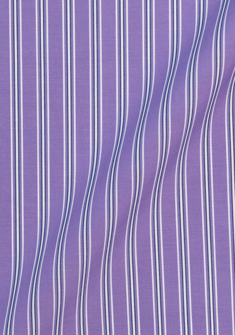 Purple Blue Wide Stripes