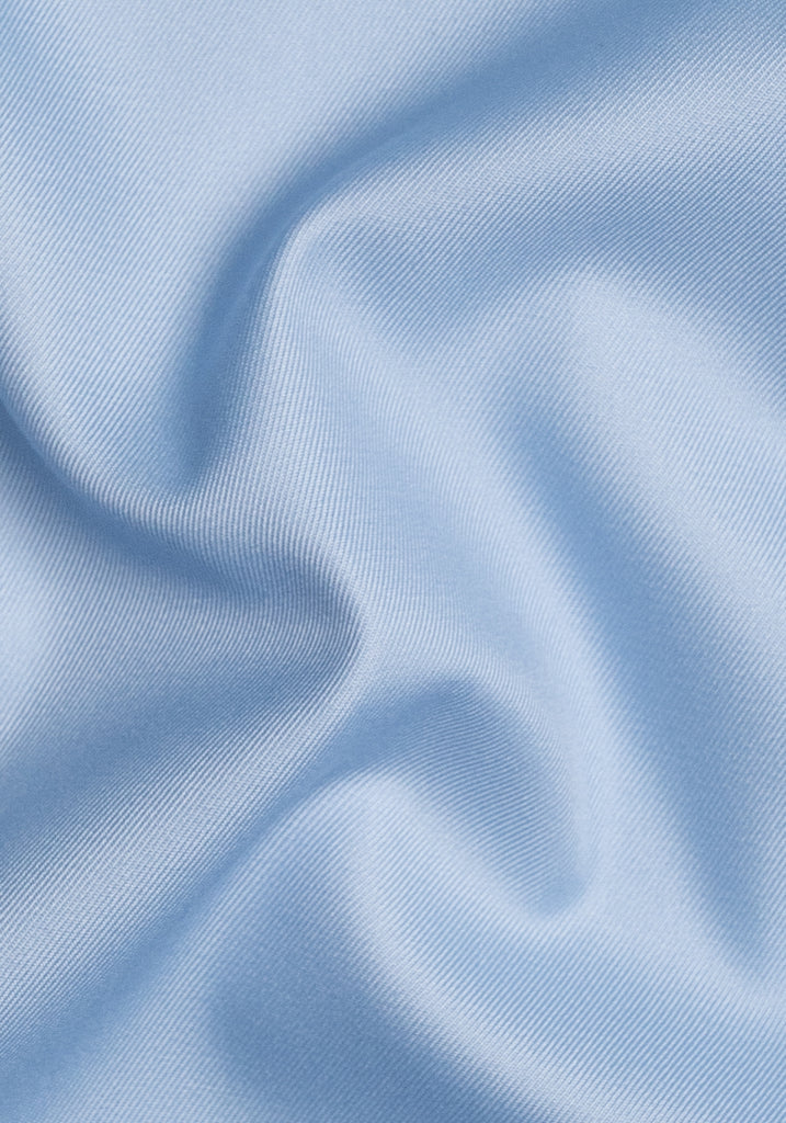 Sky Blue Twill Pima Cotton - Wrinkle Resistant