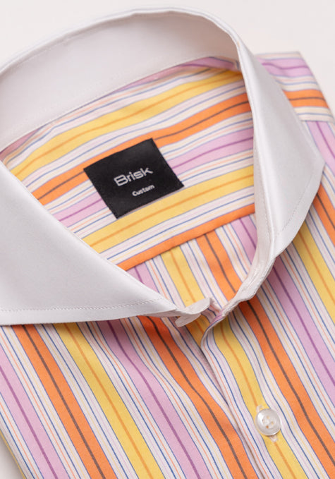 Soft Multi Stripes Shirt - Wrinkle Resistant