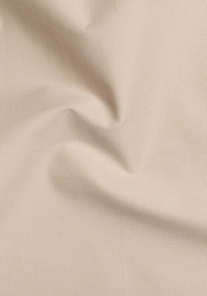 Tan Poplin Stretch