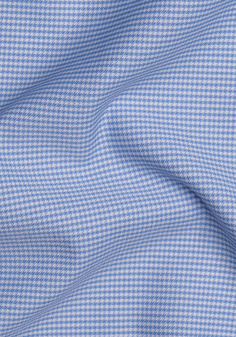 Wrinkle-Free Micro Houndstooth Performance Stretch
