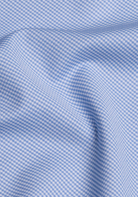 Wrinkle-Free Micro Houndstooth Performance Stretch
